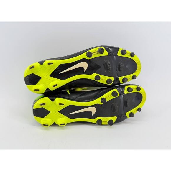 Nike Tiempo Legend IV FG Men’s Soccer Cleats Black Volt Size 13 US 47.5 EU main image 6